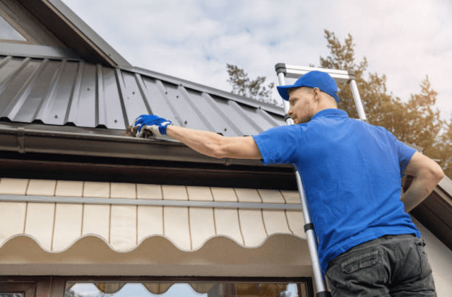 gutter cleaning in hickory